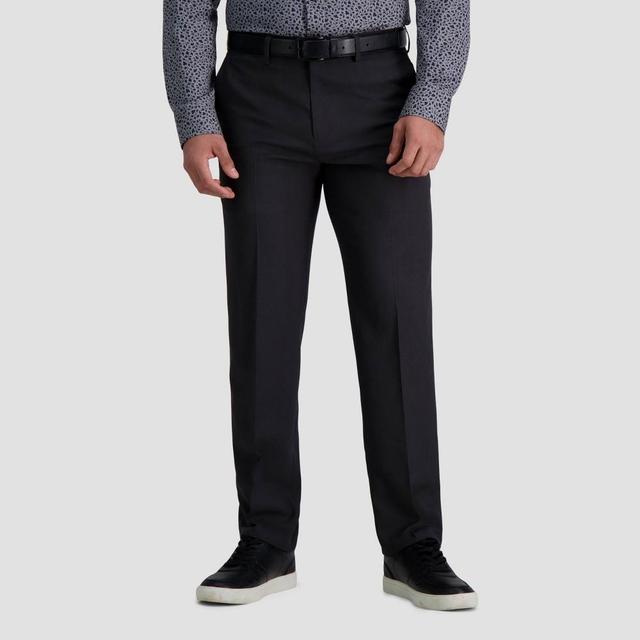 Haggar H26 Mens Premium Stretch Straight Fit Trousers - Charcoal 40x30 Product Image