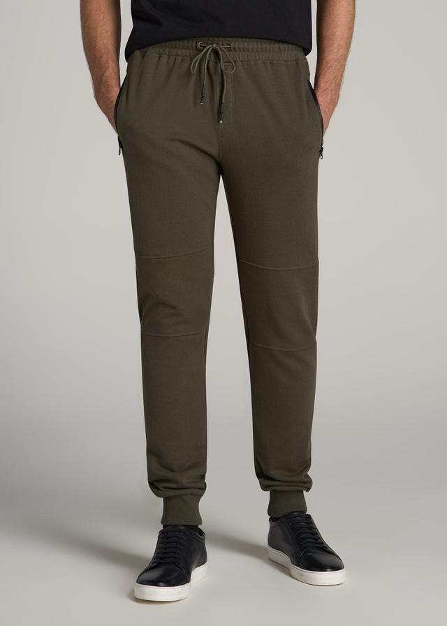 Wearever French Terry Men's Tall Joggers in Camo Green Product Image