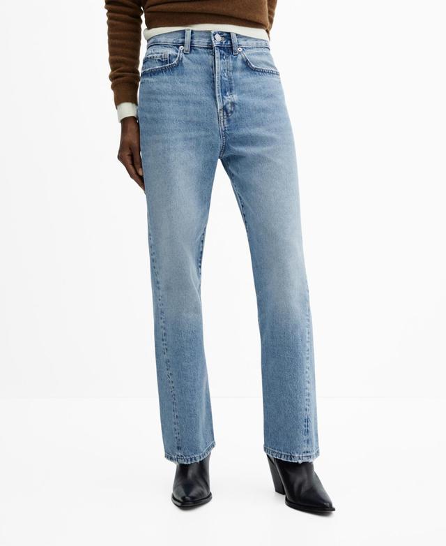 Women's Forward Seams Straight Jeans Product Image