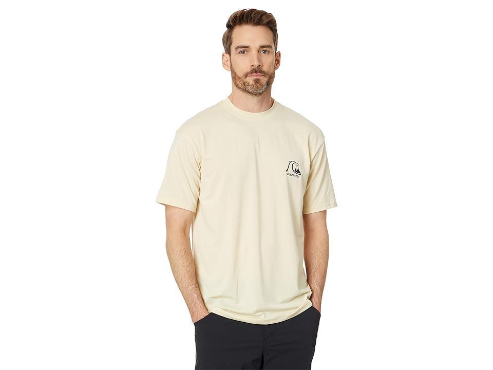 Quiksilver DNA Short Sleeve Surf Tee (Oyster White) Men's Swimwear Product Image