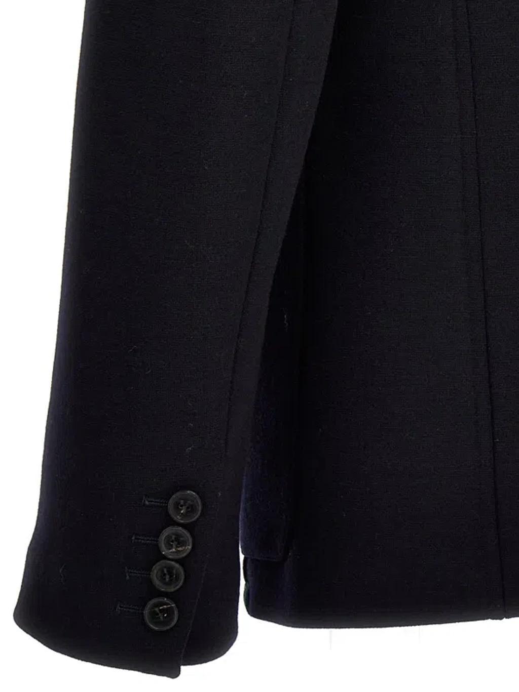 VALENTINO Garavani  'v Logo Signature' Blazer In Black Product Image