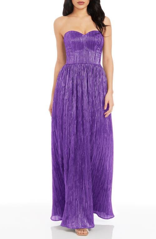 Dress the Population Audrina Strapless Gown Product Image