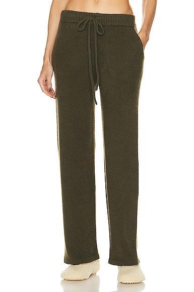 The Elder Statesman Lounge Pant Tan. (also in ). Product Image