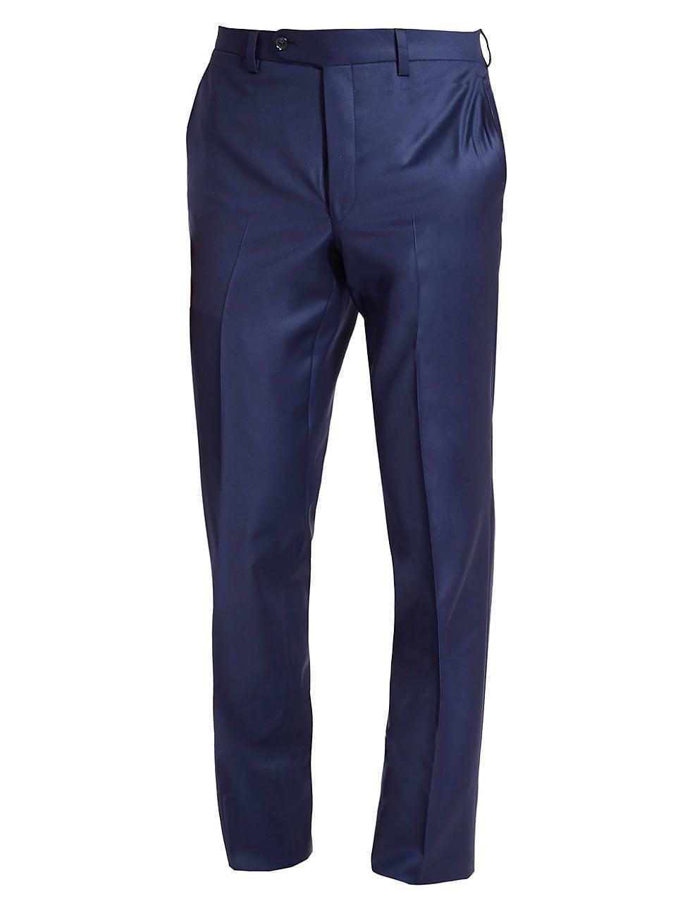 Mens COLLECTION Wool Dress Pants Product Image