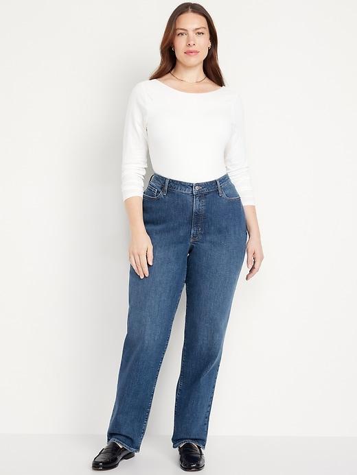 Curvy High-Waisted OG Loose Jeans Product Image