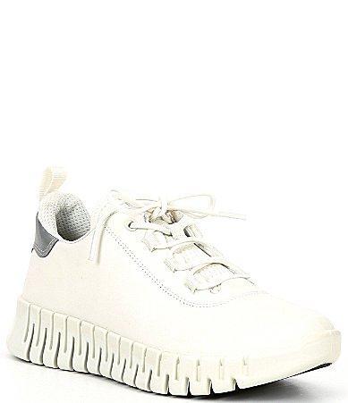 ECCO Gruuv Sneaker Light Grey) Women's Shoes Product Image