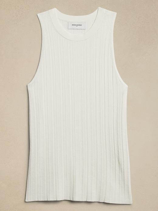 Ribbed Sweater Tank Product Image