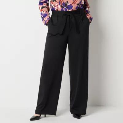 Liz Claiborne Tailored Classic Fit Wide Leg Trouser product image