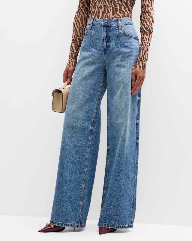 Fiona Wide-Leg Jeans Product Image