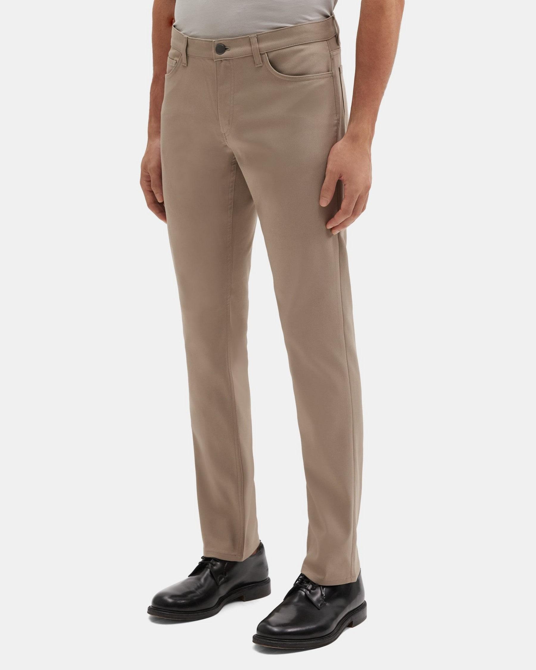 Five-Pocket Pant in Stretch Cotton-Blend Twill Product Image