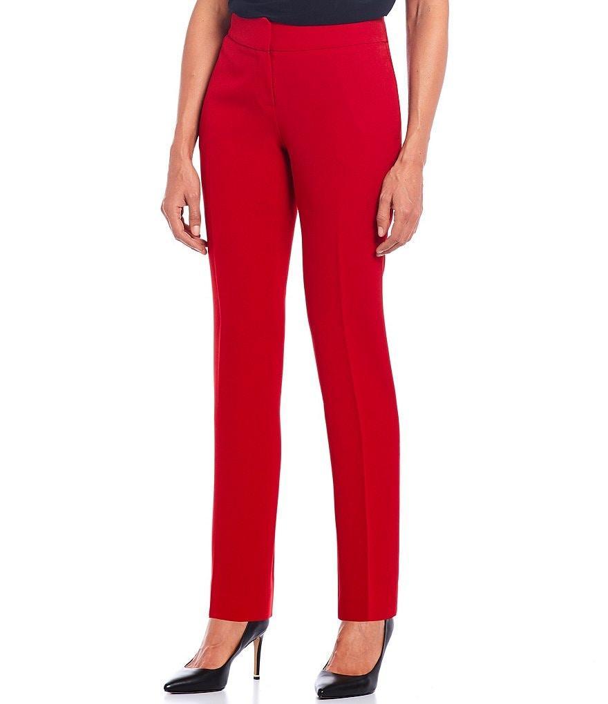 Kasper Petite Size Stretch Crepe Slim Leg Ankle Length Pant product image