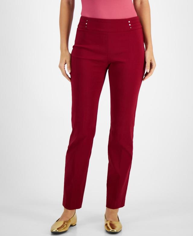 Jm Collection Womens Studded-Rivet Pants, Regular & Short Lengths, Created for Macys Product Image