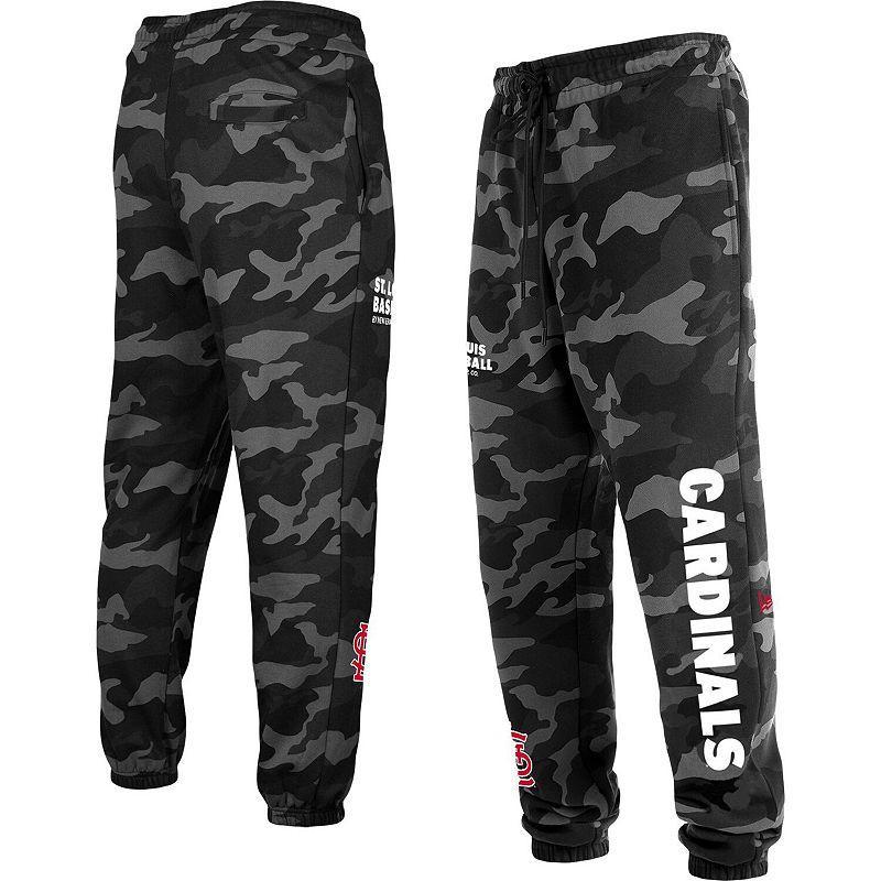 Mens New Era St. Louis Cardinals Camo Jogger Pants Product Image