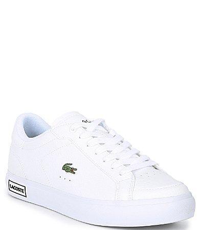 Lacoste Womens Powercourt Leather Retro Sneakers product image