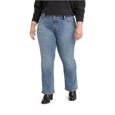 Plus Size Levis Classic Bootcut Jeans, Womens Med Blue Product Image