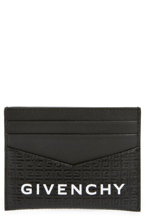 Mens Plage Card Holder in Micro 4G Leather Product Image