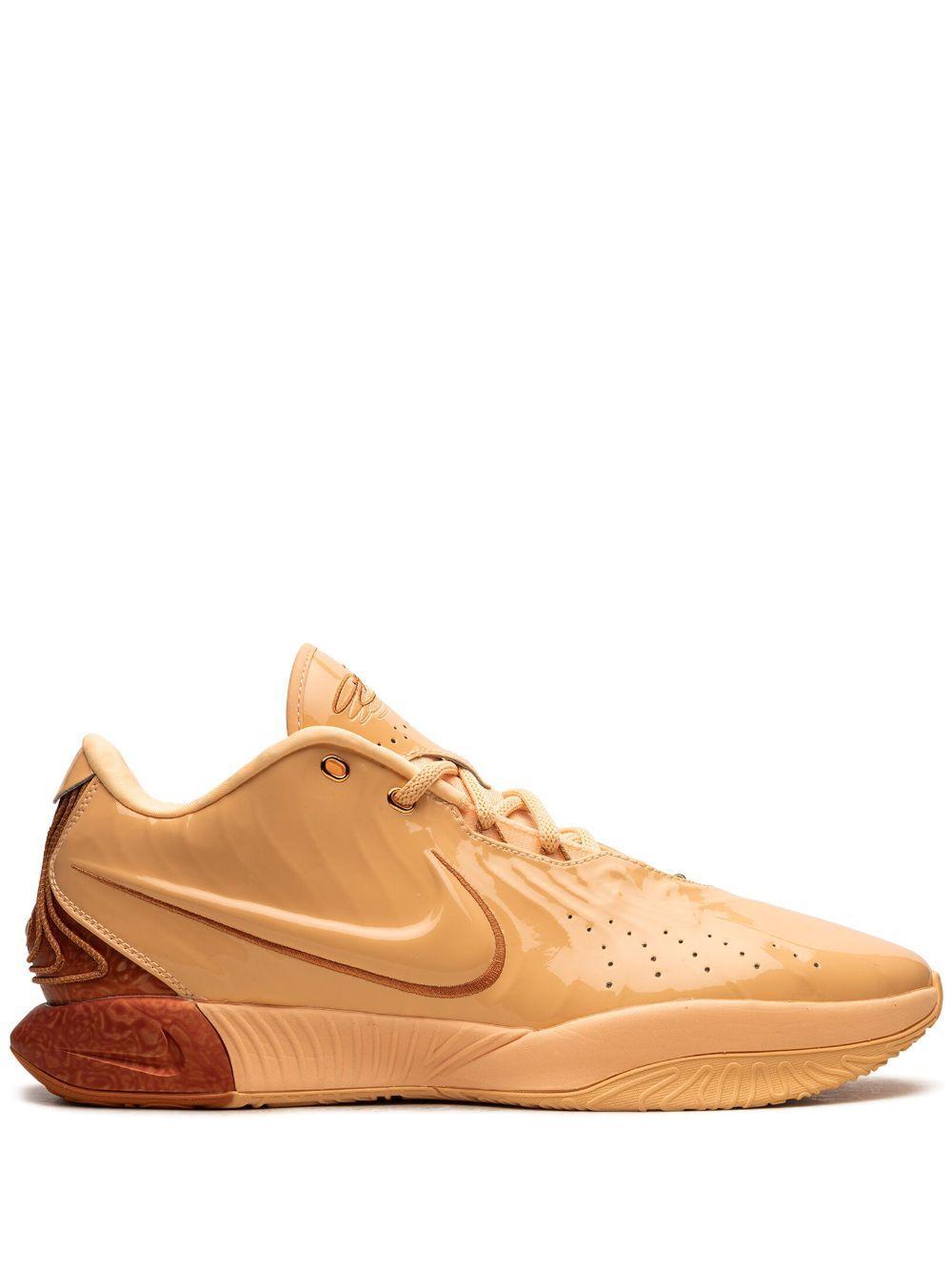 Lebron 21 "dragon Pearl" Sneakers In Nude Product Image