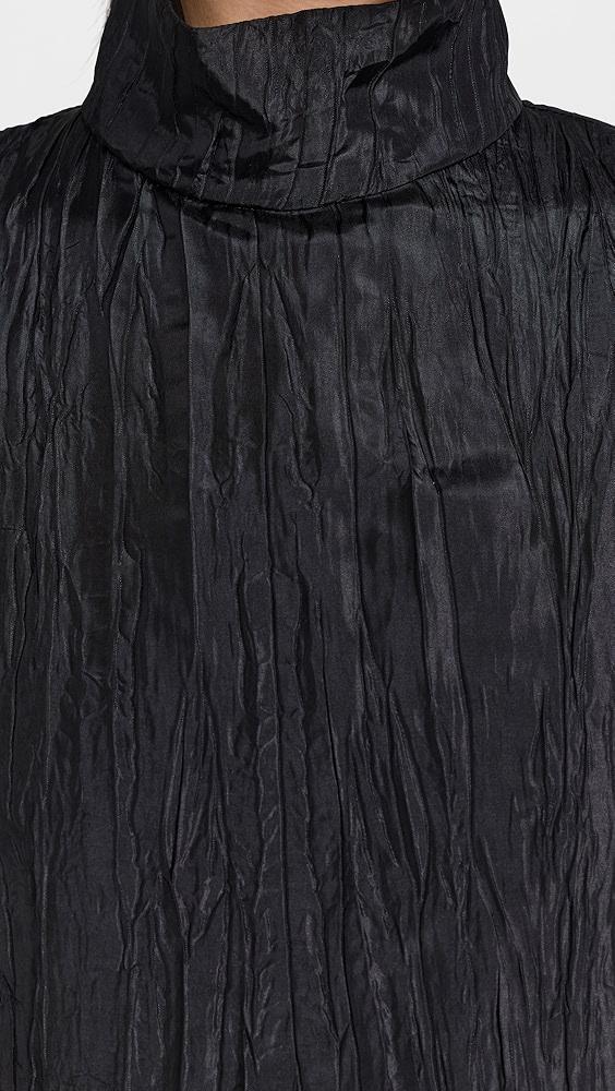 Dur Doux Black Crinkle Taffeta Gown | Shopbop Product Image