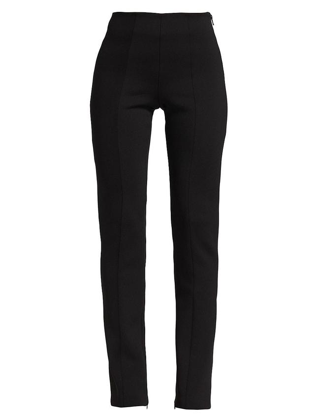 Womens Good Waist Flare Scuba Pants Product Image