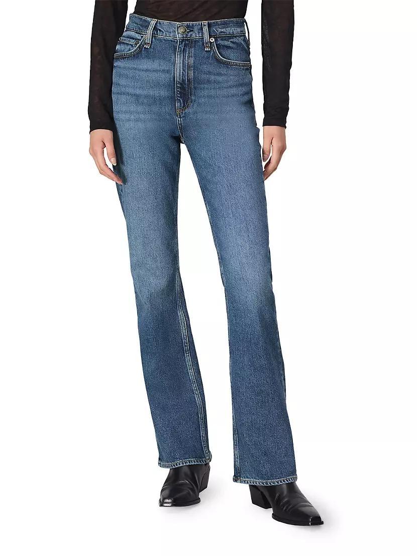 Peyton High-Rise Boot-Cut Jeans Product Image