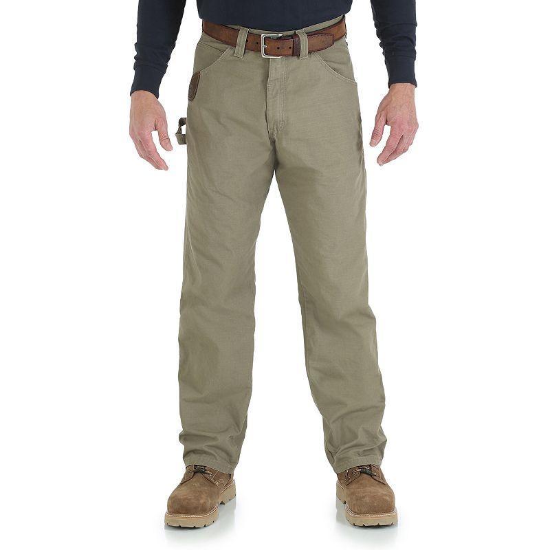 Mens Wrangler RIGGS Workwear Carpenter Pants Brown Product Image