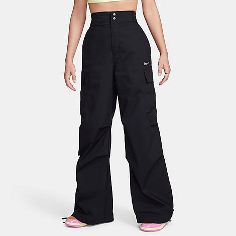 Womens Nike Sportswear High-Waisted Loose Woven Street Cargo Pants Product Image