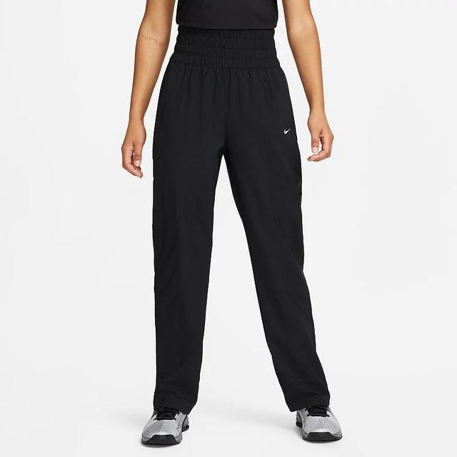 Womens Nike Dri-FIT One Ultra High-Waisted Pants Brt Green Product Image