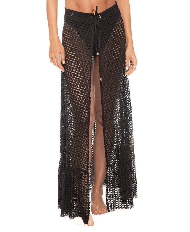 Guria Beachwear Womens Lattice Maxi Skirt Product Image