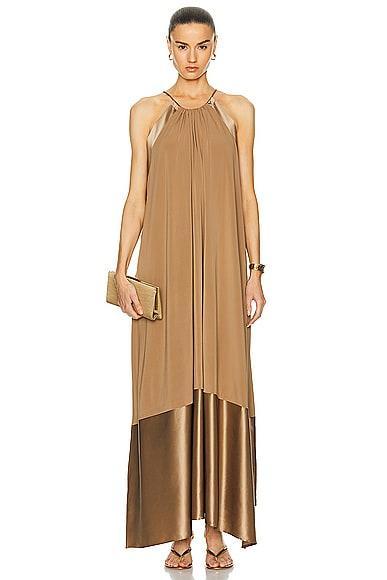 Max Mara Samaria Dress in Brown Product Image