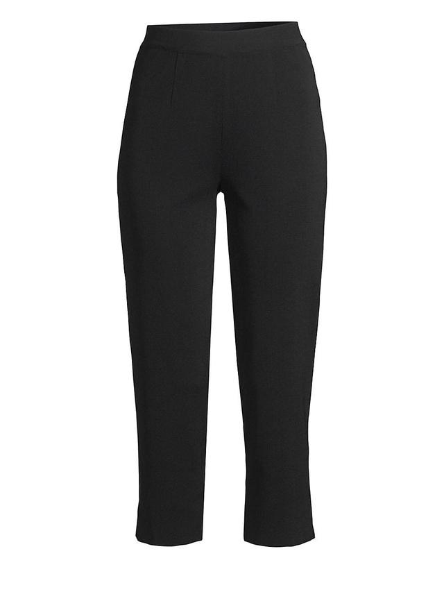 Womens High-Rise Cropped Pants Product Image