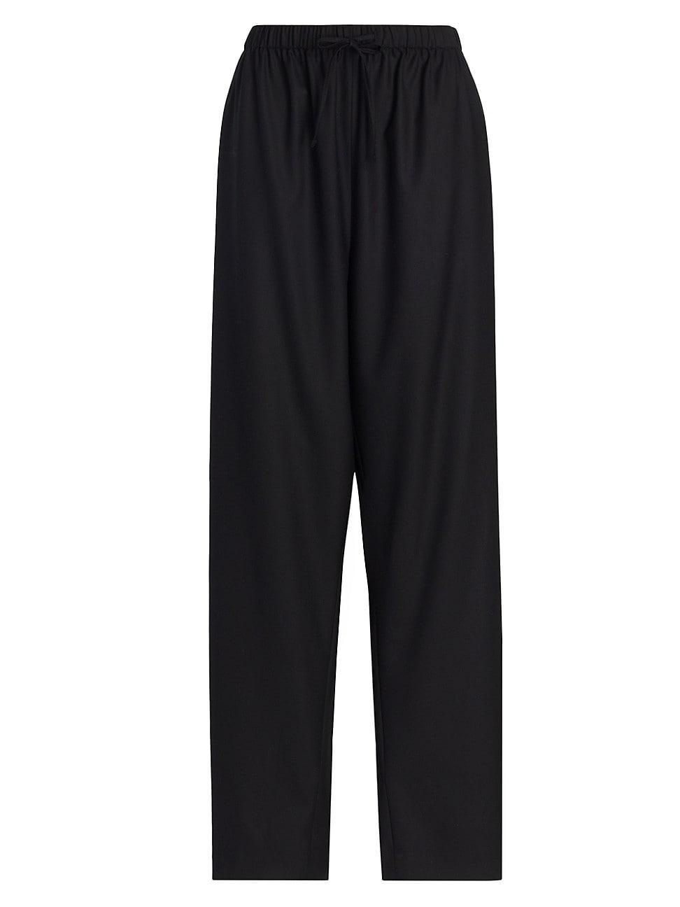 Womens Hubert Wool Wide-Leg Pants Product Image