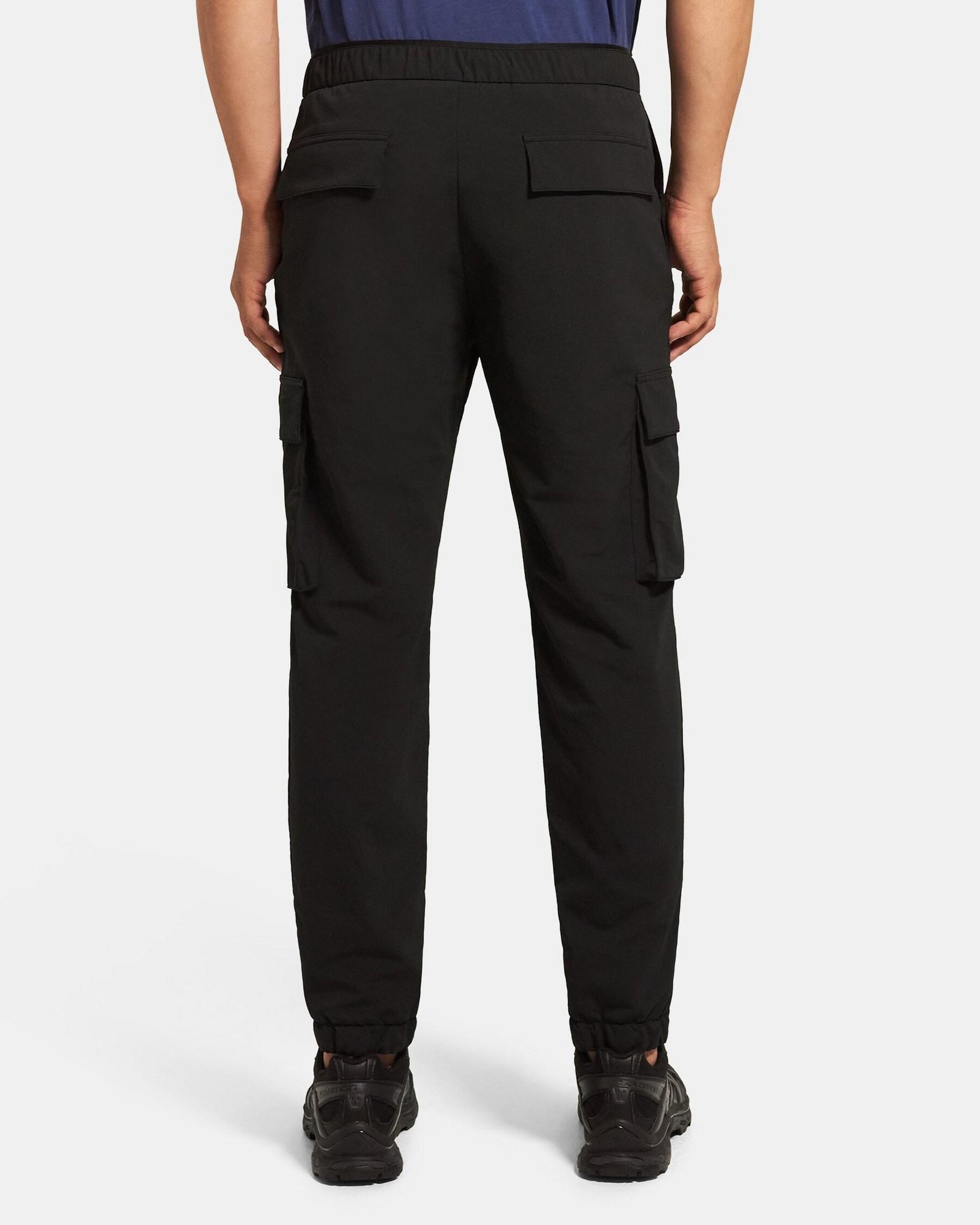 Tapered Drawstring Pant in Recycled Tech Product Image