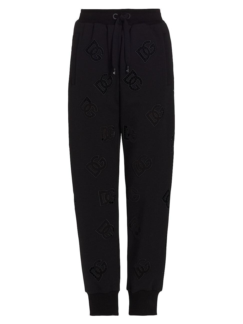 Womens Laser Cut Logo Sweatpants Product Image