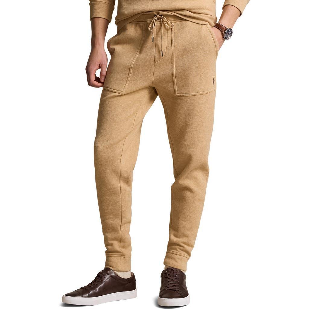 Double Knit Jacquard Joggers In Classic Camel Heather Product Image