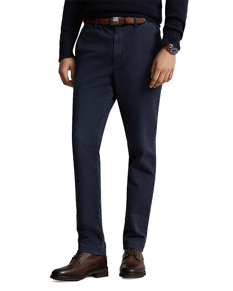 Mens Stretch Flat-Front Pants Product Image