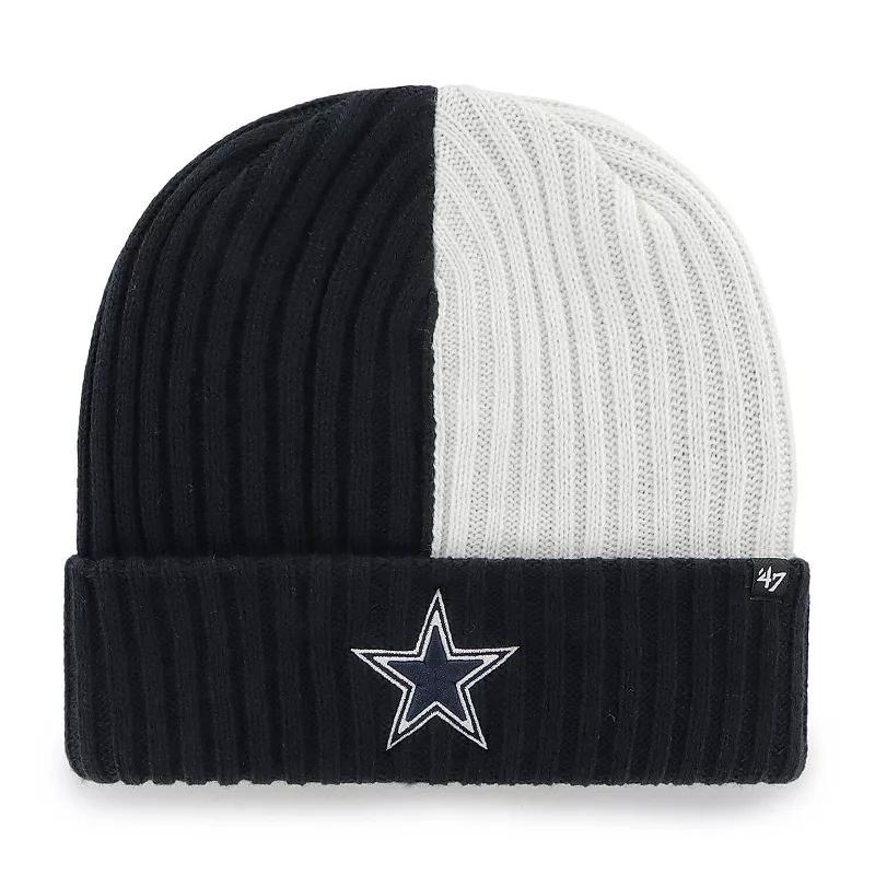 Mens 47 Dallas Cowboys Fracture Cuffed Knit Hat, Blue Product Image