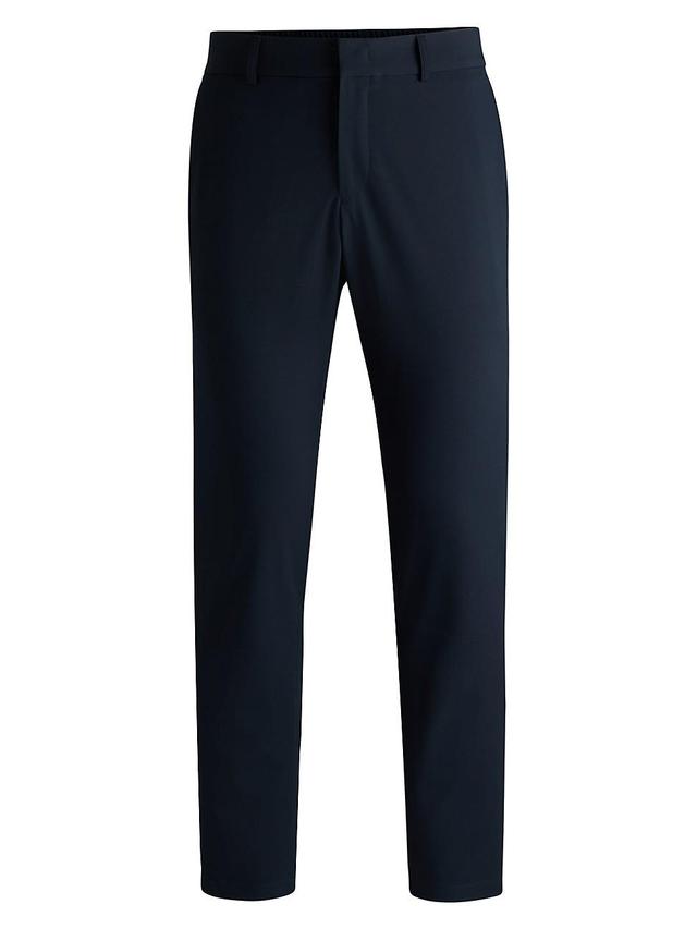 Mens Slim-Fit Trousers in Performance-Stretch Fabric Product Image