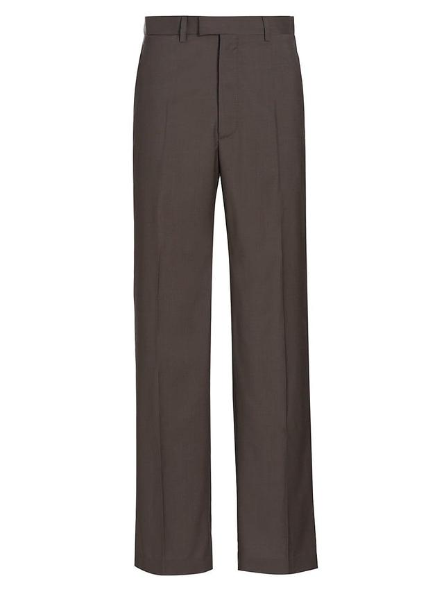 Mens Wool Canvas Trousers Product Image