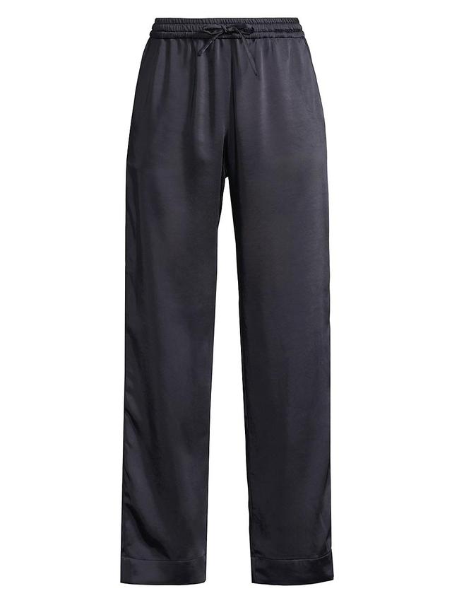 Womens Garcia Wide-Leg Satin Pants Product Image