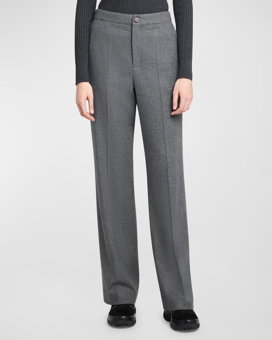 Pleated Wool-Blend Trousers product image