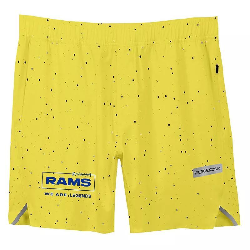 Mens LEGENDS Los Angeles Rams Relay Shorts product image