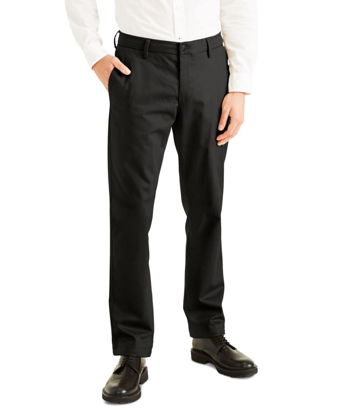 Men's Signature Slim Fit Iron Free Khaki Pants with Stain Defender Product Image