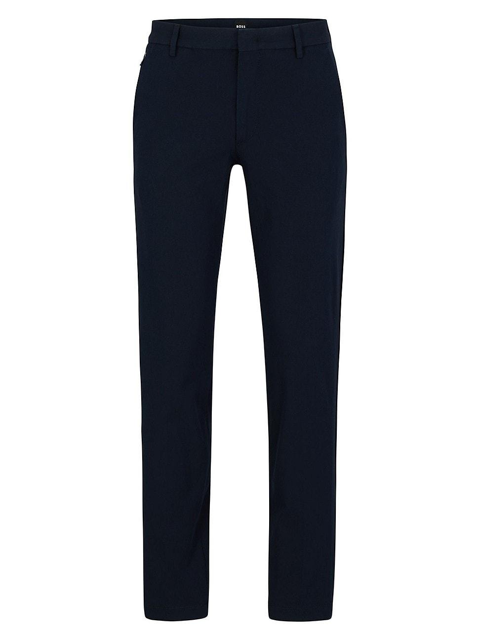 Mens Casual Slim Fit Trousers Product Image