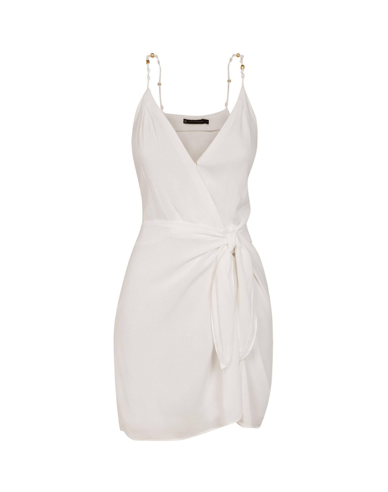 Gisa Short Dress - Off White Product Image