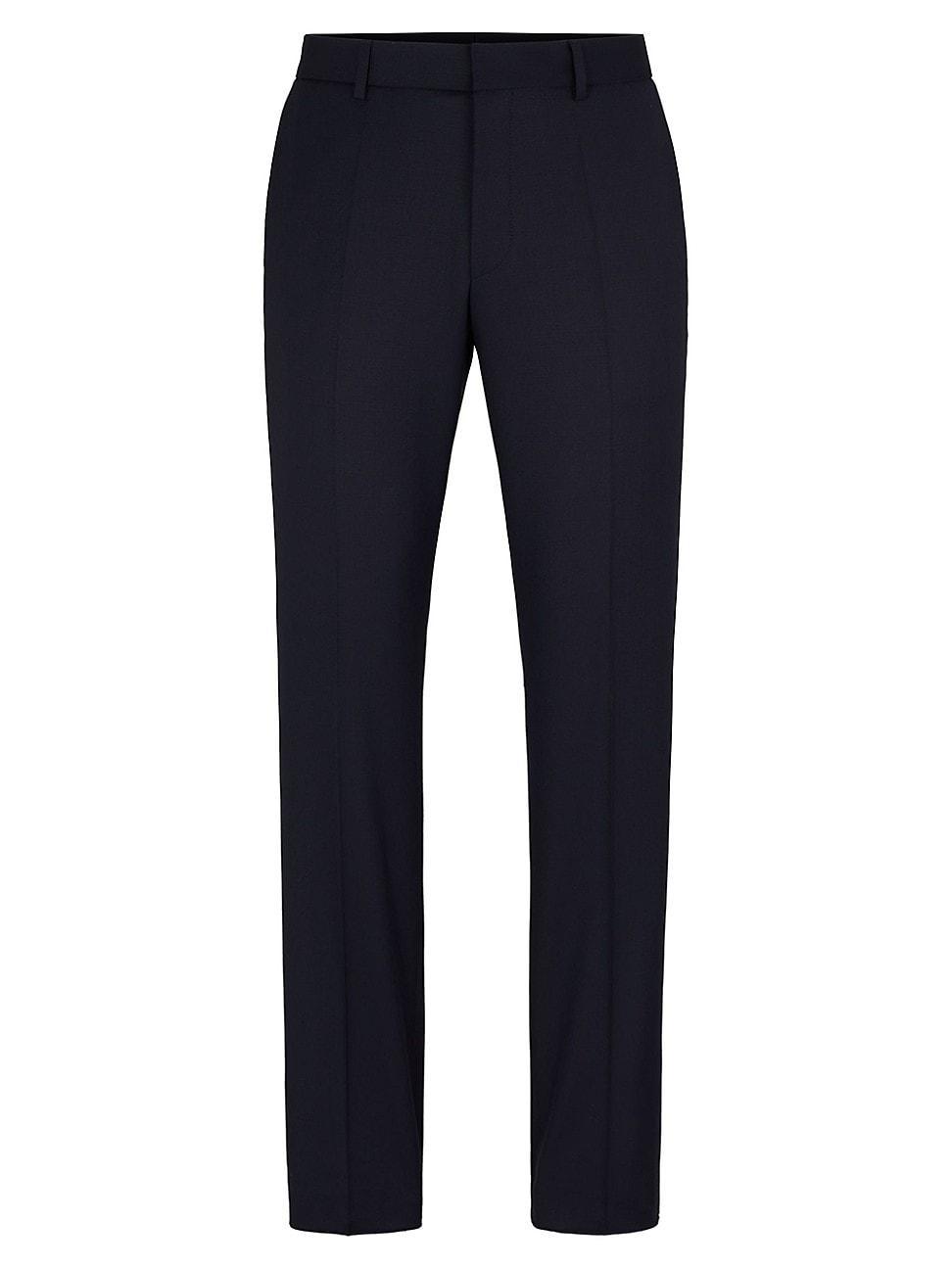 Mens Formal Trousers in Virgin-Wool Serge Product Image