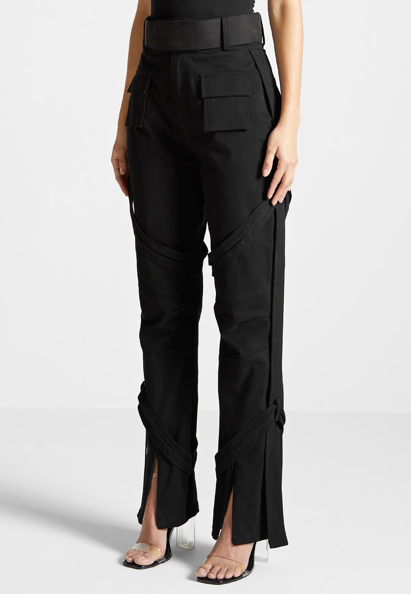 Carpenter Cargo Trousers - Black Female Product Image