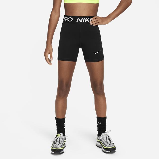 Womens Nike Pro Leak Protection: Period Girls Dri-FIT Shorts Product Image