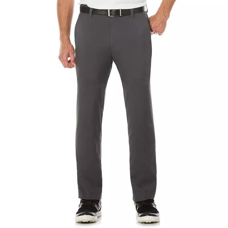 Mens Grand Slam Regular-Fit Active Waistband Performance Golf Pant Grey Product Image