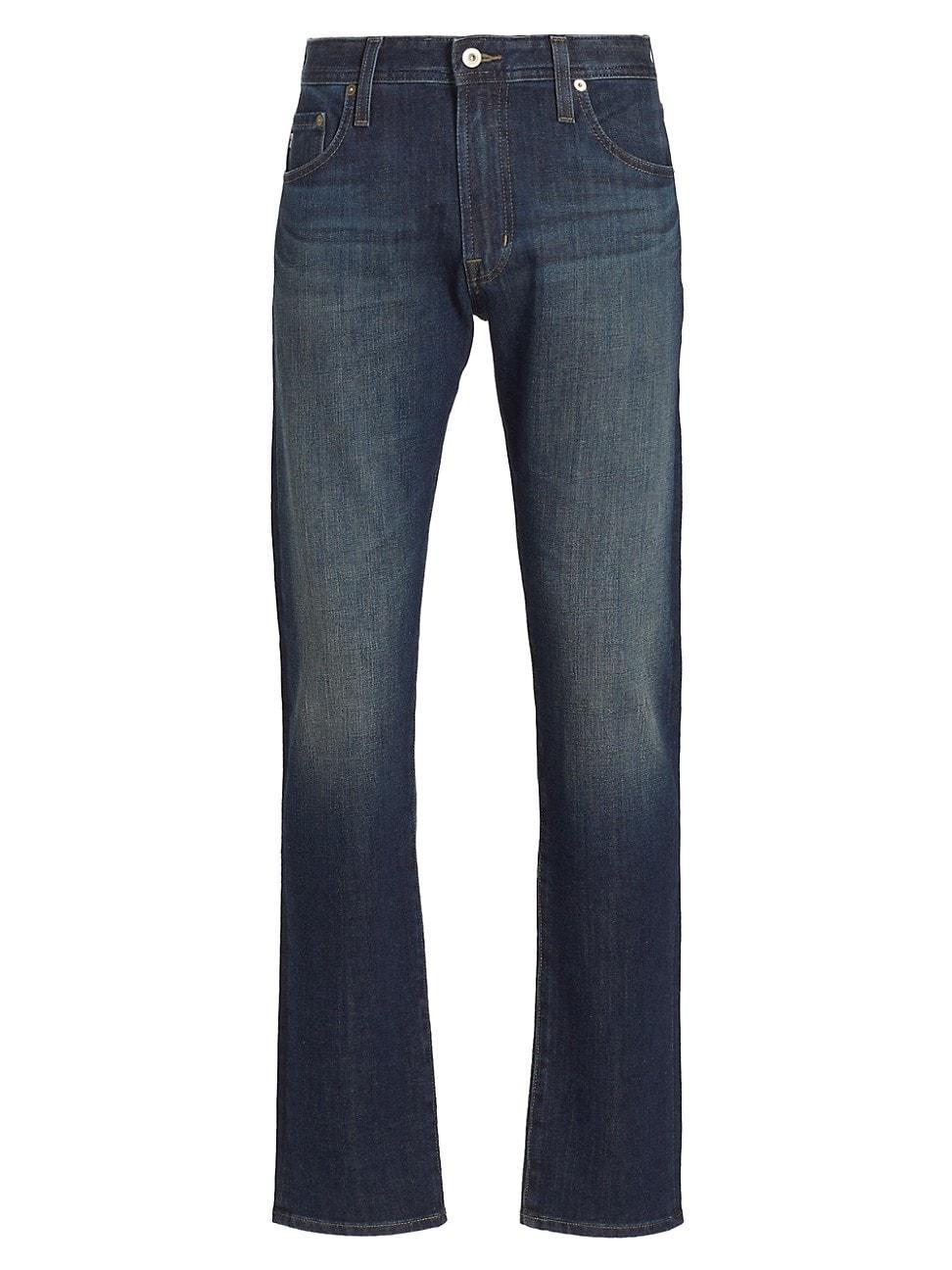 Mens Tellis Stretch Slim-Straight Jeans Product Image