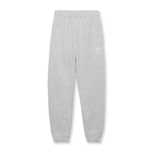 0655. Tech-Terry™ Oversized Sweats - Heather Grey "Stacked Wings" Product Image